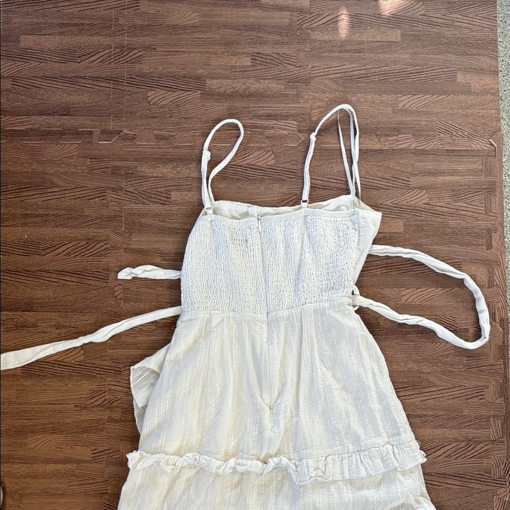 PRINCESS POLLY WHITE RUFFEL DRESS SIZE US 2 - Picture 3 of 4